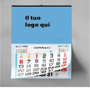 12 Calendari Magnetici 2026 Personalizzati – Ideali per Aziende, Pizzerie e Negozi