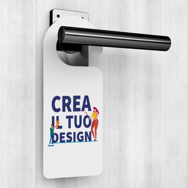 Cartelli da Porta Personalizzati in Legno  “Non Disturbare” o “Pulire la Stanza” per Hotel e B&B