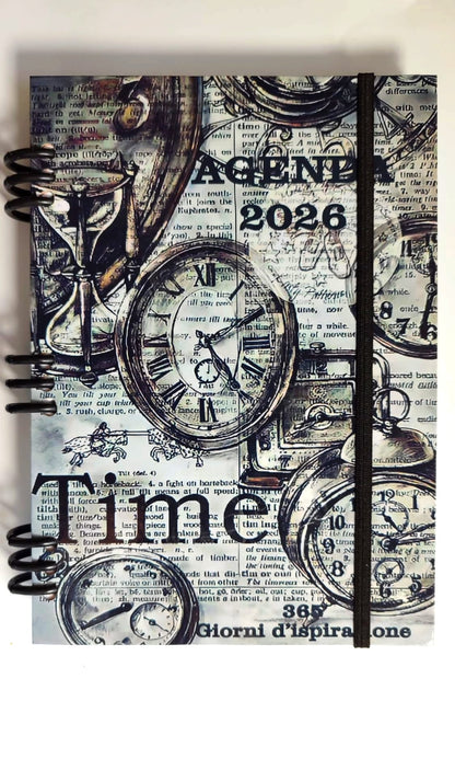 Agenda 2026 Personalizzata 340 pagine | Planner con Copertina su Misura – Crea la Tua