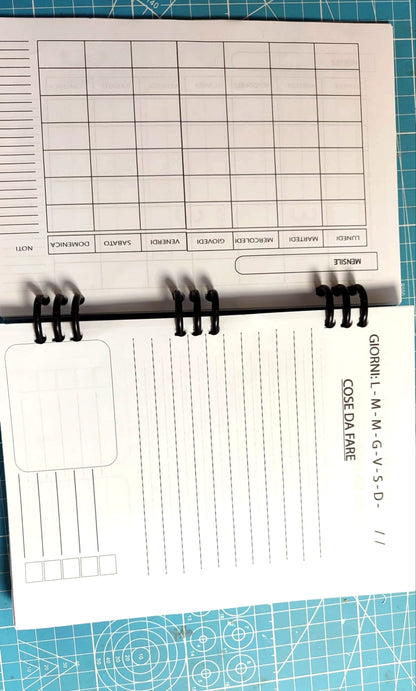 Agenda 2026 Personalizzata 340 pagine | Planner con Copertina su Misura – Crea la Tua