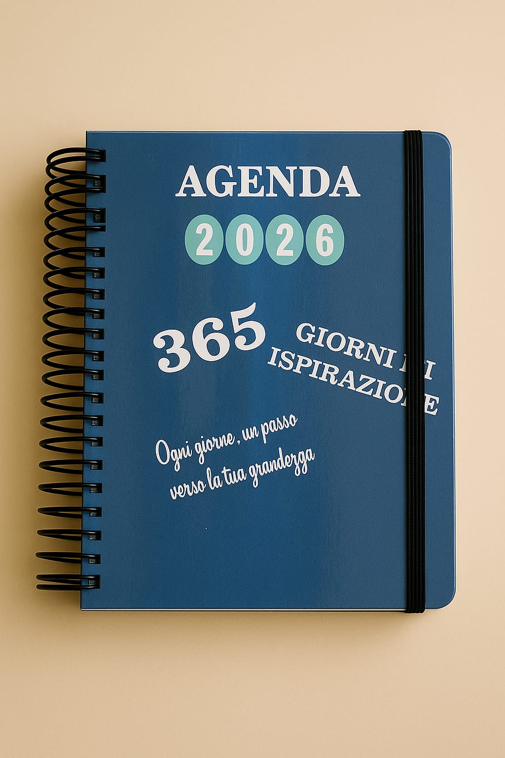 Agenda Personalizzabile con Nome, Foto o Frase – 220 Pagine Premium Senza Date