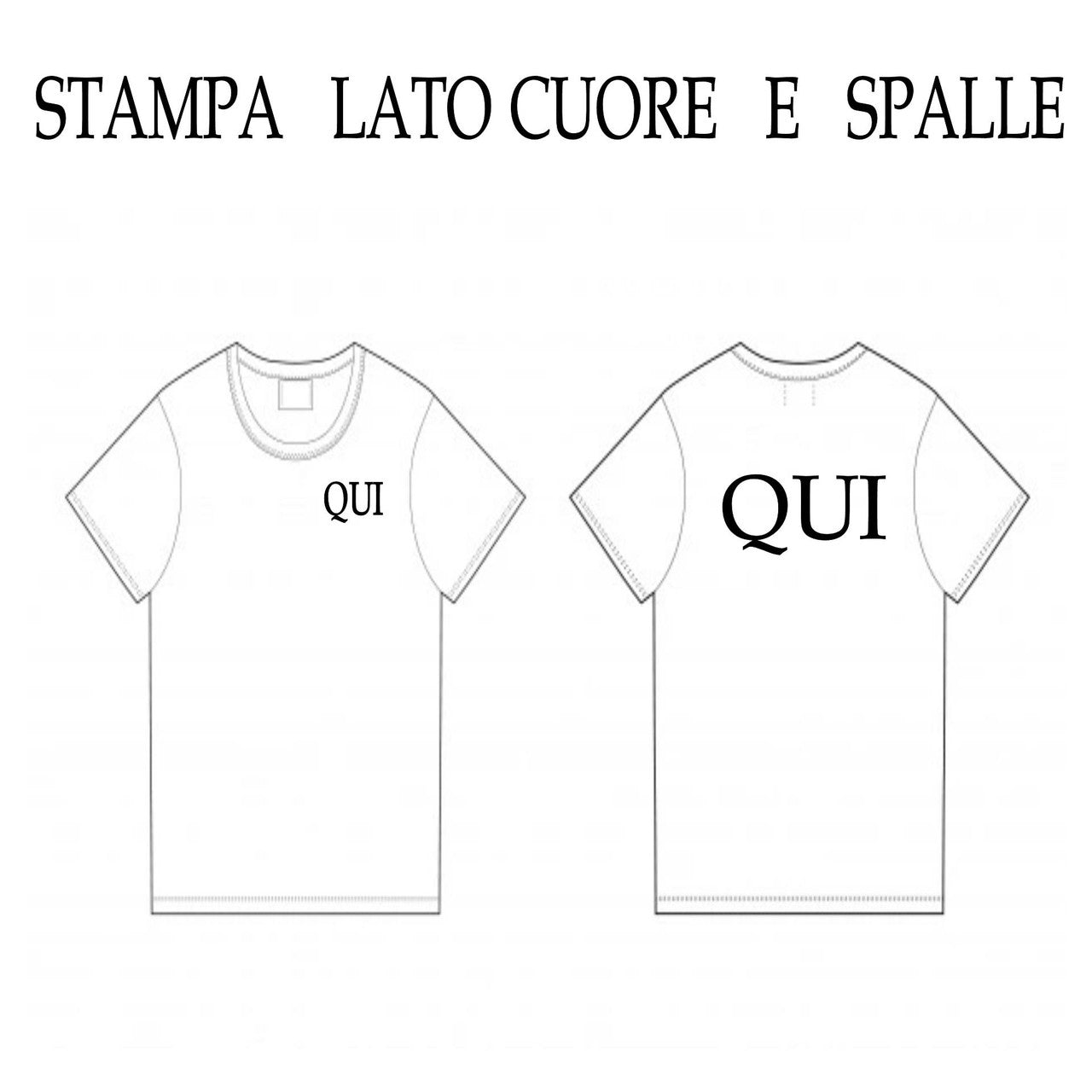 T-Shirt con Stampa Personalizzata – Singola o All’Ingrosso
