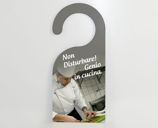 Cartelli da Porta Personalizzati in Legno  “Non Disturbare” o “Pulire la Stanza” per Hotel e B&B